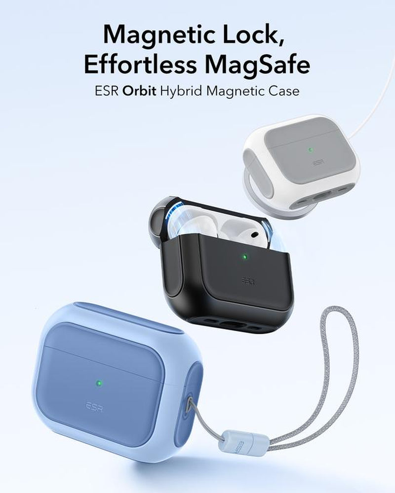 ESR for Airpods Pro 3 Case, Compatible with Airpods Pro 3Rd Generation Case (2025), Compatible with Magsafe, Full Drop Protection Cover with Lanyard