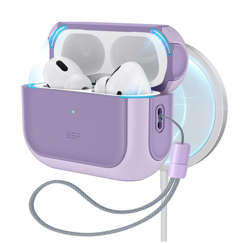 ESR for Airpods Pro 3 Case, Compatible with Airpods Pro 3Rd Generation Case (2025), Compatible with Magsafe, Full Drop Protection Cover with Lanyard