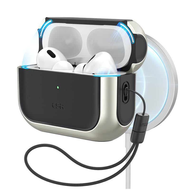 ESR for Airpods Pro 3 Case, Compatible with Airpods Pro 3Rd Generation Case (2025), Compatible with Magsafe, Full Drop Protection Cover with Lanyard